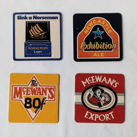 Vintage European Bar Coasters Set of 25 - Picture 5 of 6